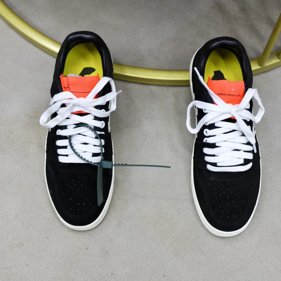 Men's shoes: 462💰💶【off-white】👫 Original one-to-one replica, high-end quality🥳The latest model has not been listed on the official website yet, the top version. Fabric: Imported original leather splicing Lining: Imported breathable mesh Outsole: Original rubber soft, light and wear-resistant Outsole Male 38-44 (customized for 45 and 46)